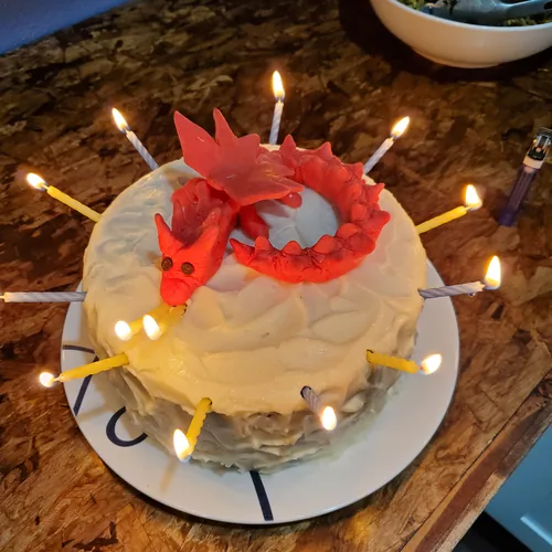 Red Dragon Cake — Custom Cakes